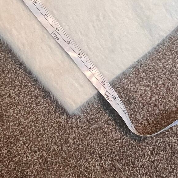 Line & Dot by Revolve Adler Fuzzy Cream Color Sweater. Size Medium - Picture 6 of 9